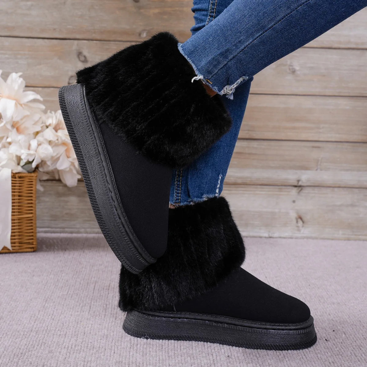 MARGOT - Botas de invierno forradas cálidas y elegantes
