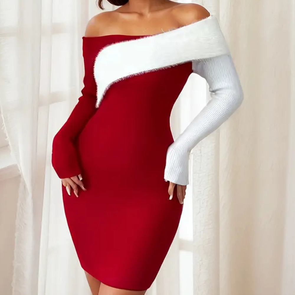 MILA - Vestido mini bodycon halter