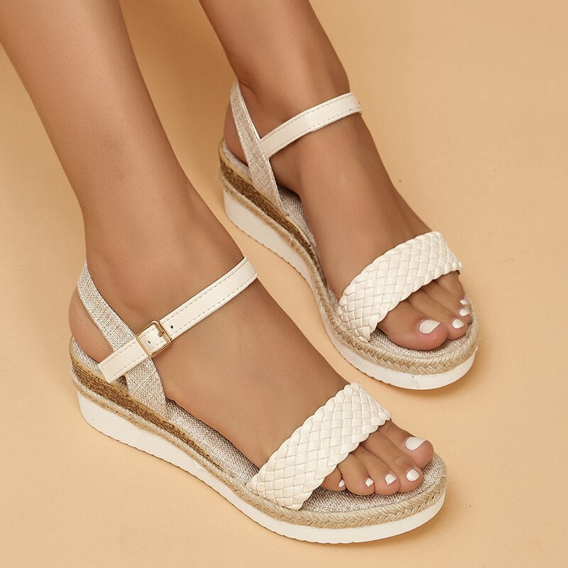 Sandalias ortopédicas de mujer con tiras ajustables en el tobillo – NAYARA COMFORT