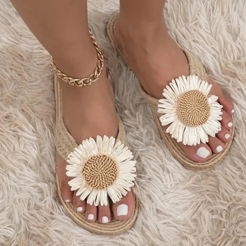Sandalias artesanales de verano para mujer con tejido hecho a mano – ADALIA