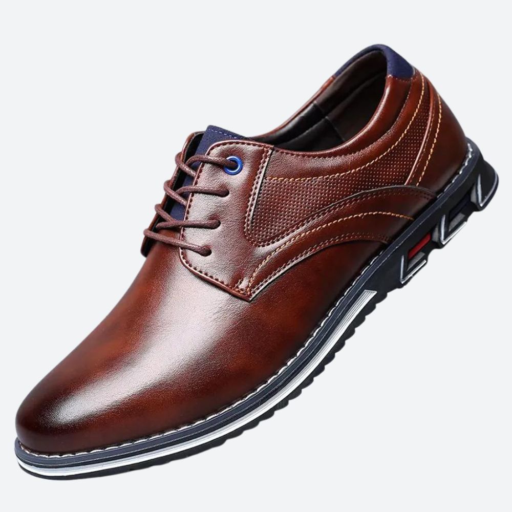 Zapatos de vestir para hombre en piel con cordones – CALVORAN