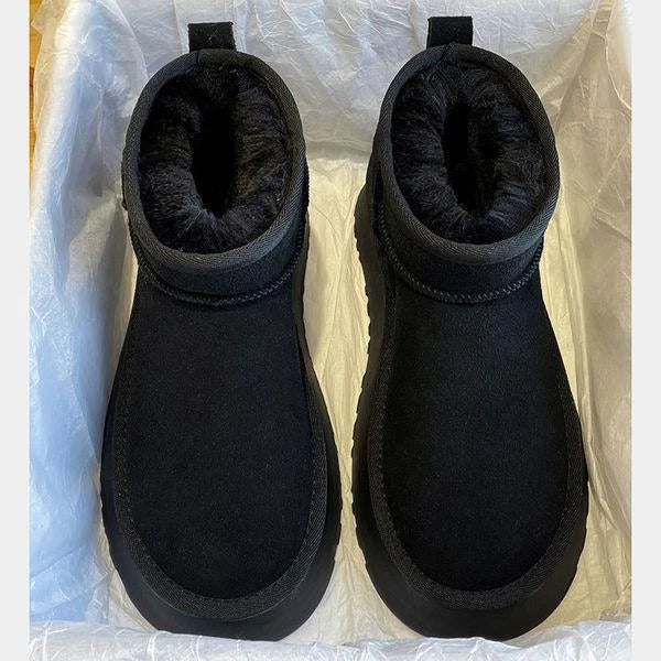 ADI - Botas de mujer con plataforma para invierno