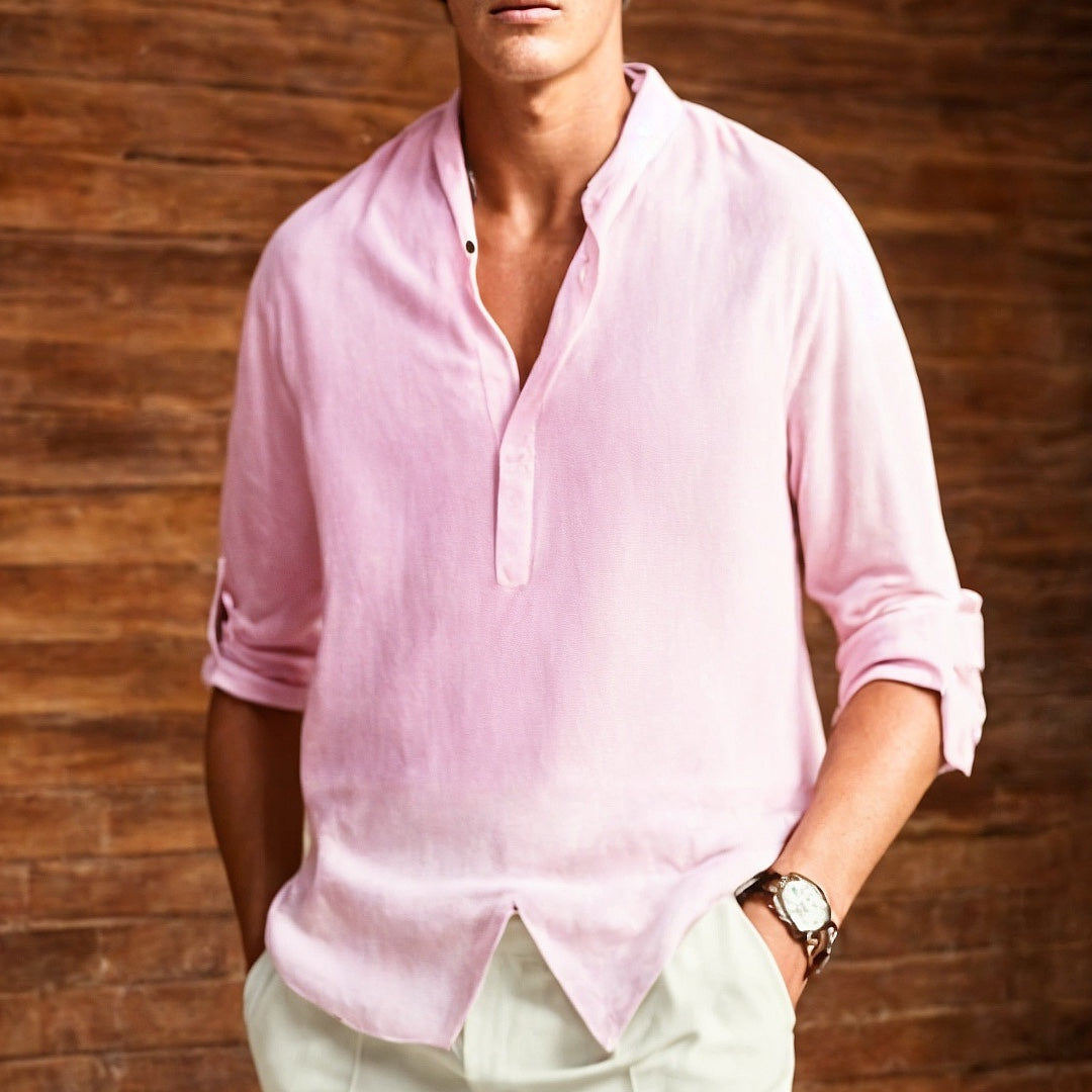 Camiseta de hombre de fibras naturales con corte relajado – JACK