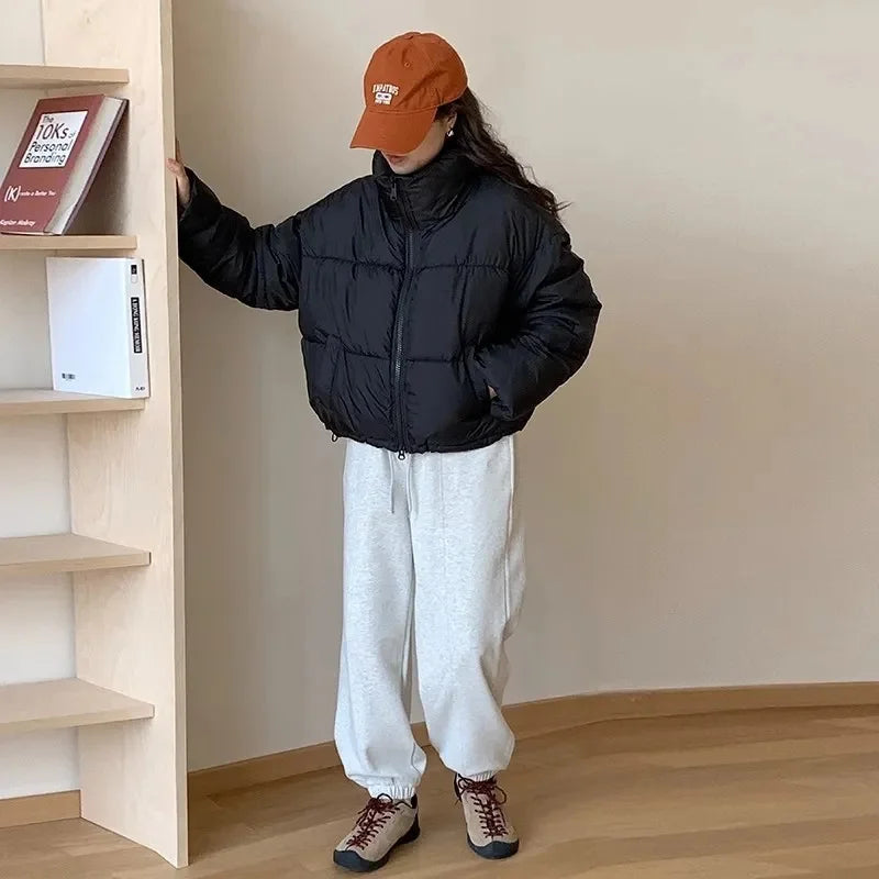 DASHA - Chaqueta acolchada puffer con diseño moderno para mujer