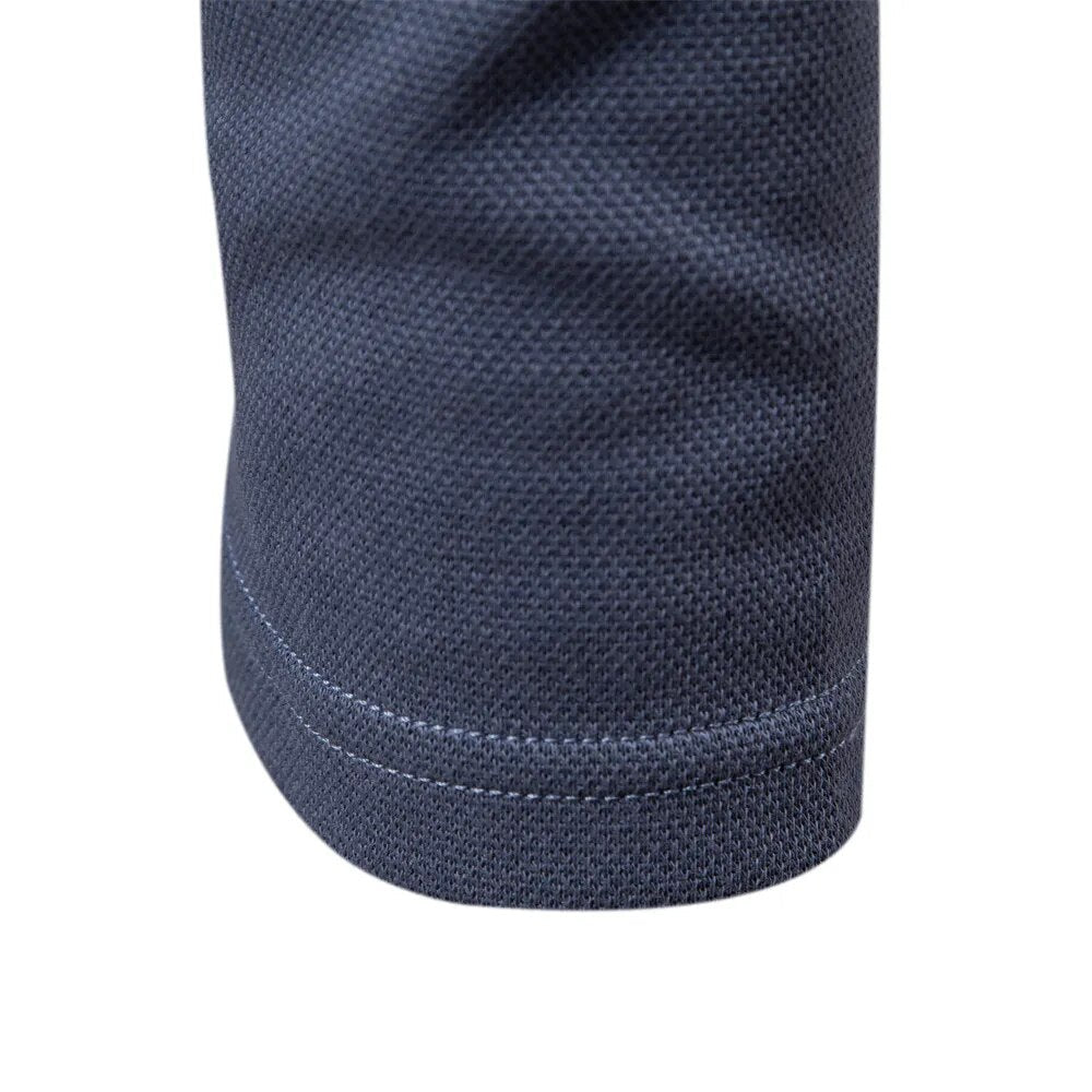 EMILIO - Camisa casual de manga larga con cuello para hombre