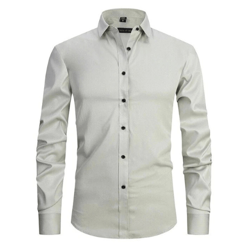 Camisa elástica sin arrugas para hombre – Alvenzo
