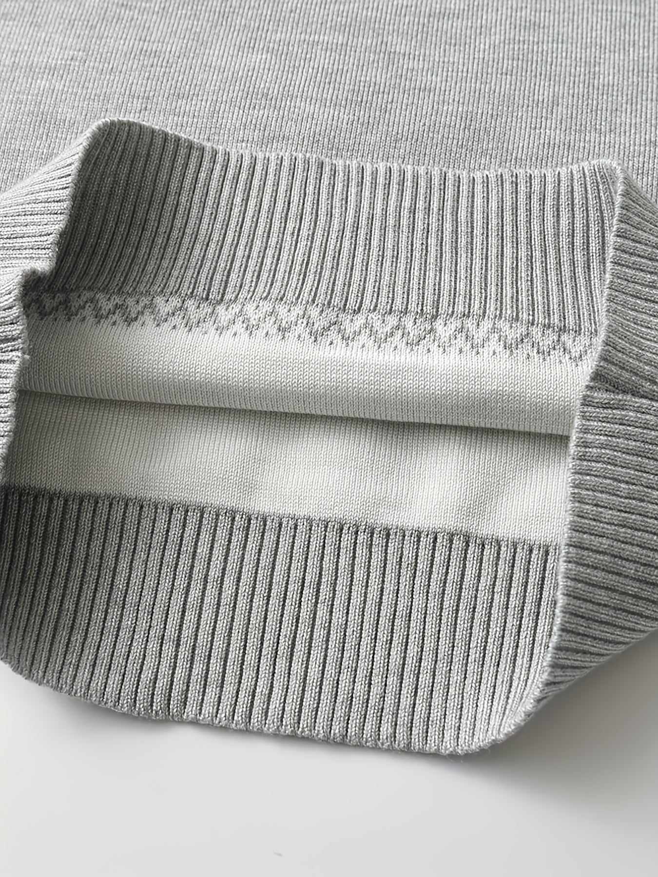 LARS - Jersey casual de punto con bloques de color para niño