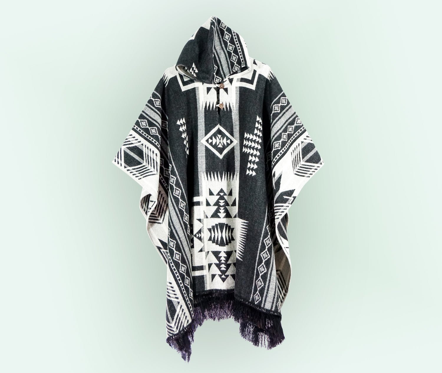 Poncho de Alpaca Artesanal – INTI RAYMI - Nina Toledo