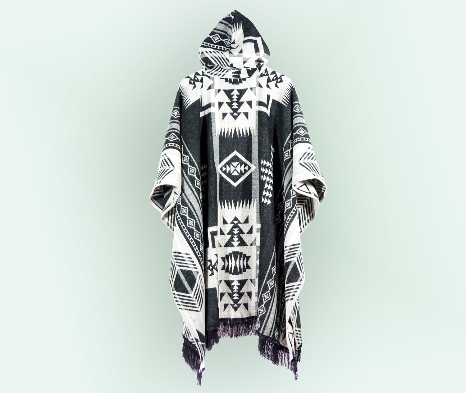 Poncho de Alpaca Artesanal – INTI RAYMI - Nina Toledo