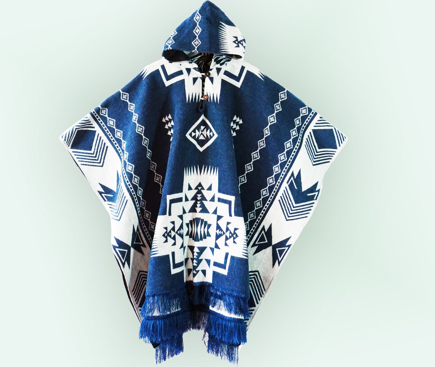 Poncho de Alpaca Artesanal – KILLA - Nina Toledo