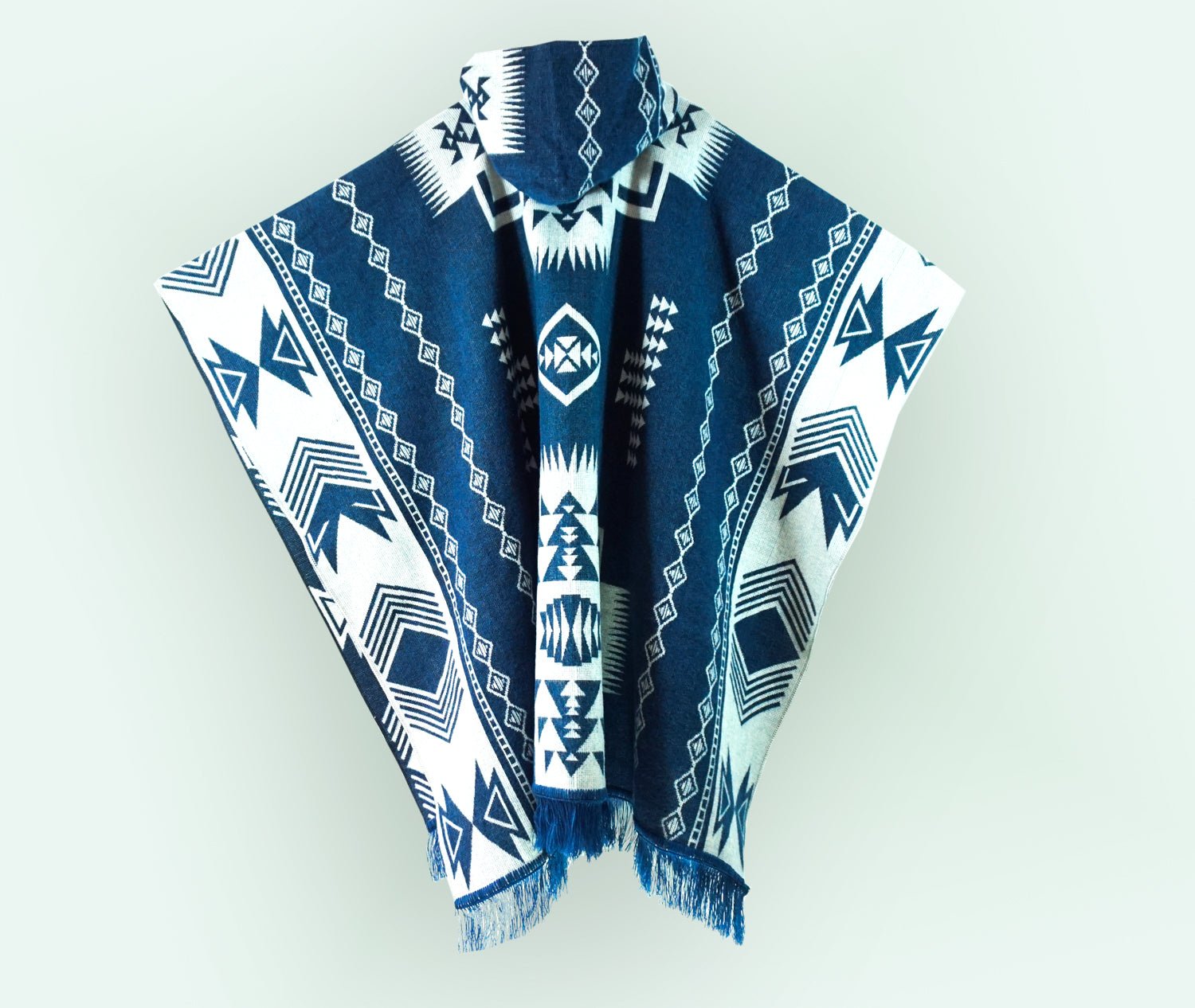 Poncho de Alpaca Artesanal – KILLA - Nina Toledo