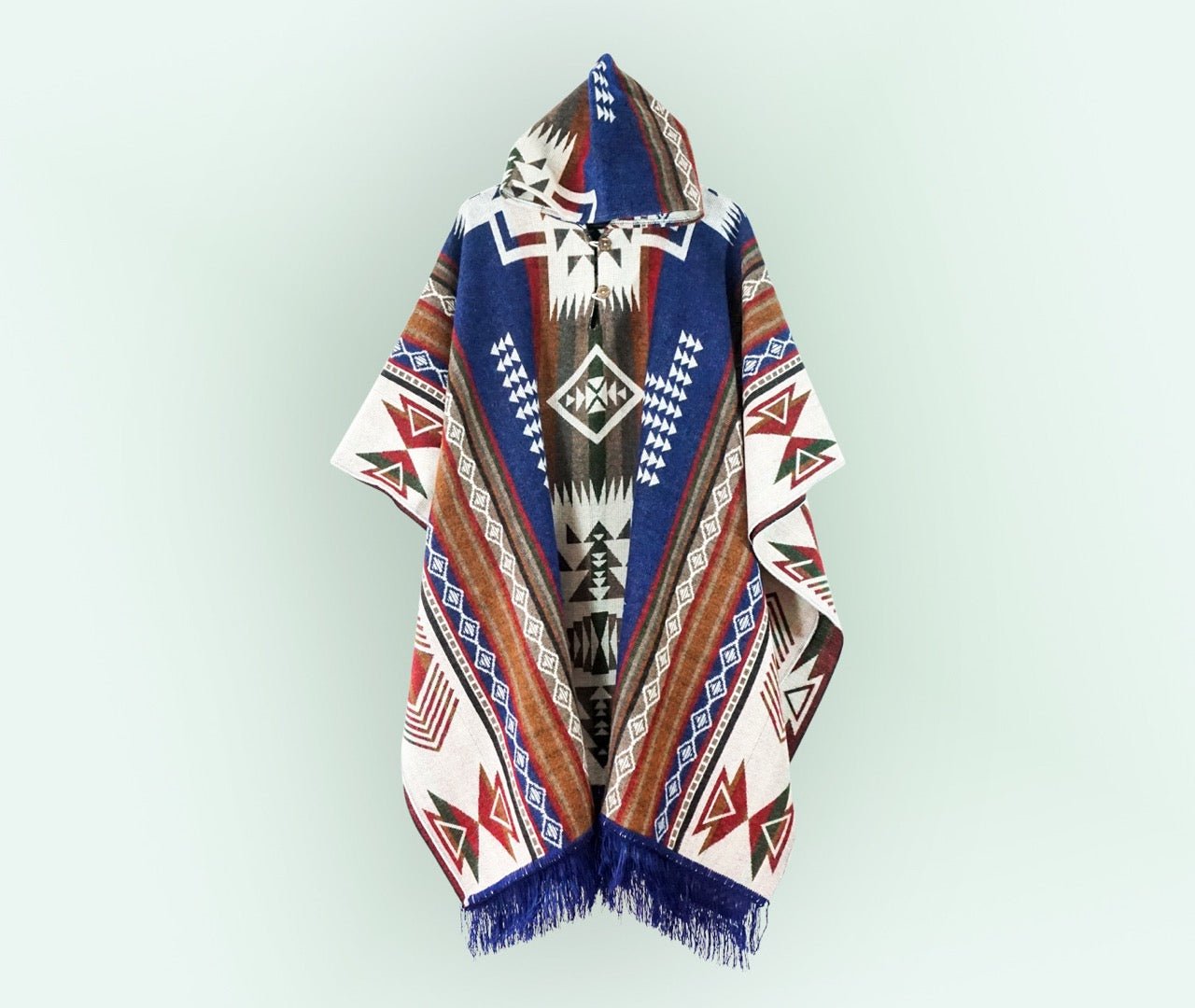 Poncho de Alpaca Artesanal – ÑAWI - Nina Toledo