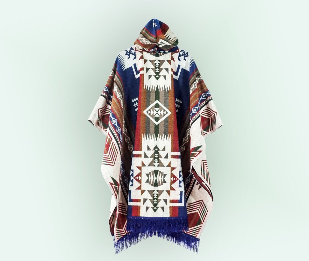 Poncho de Alpaca Artesanal – ÑAWI - Nina Toledo