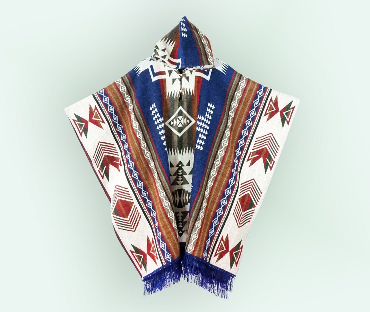 Poncho de Alpaca Artesanal – ÑAWI - Nina Toledo