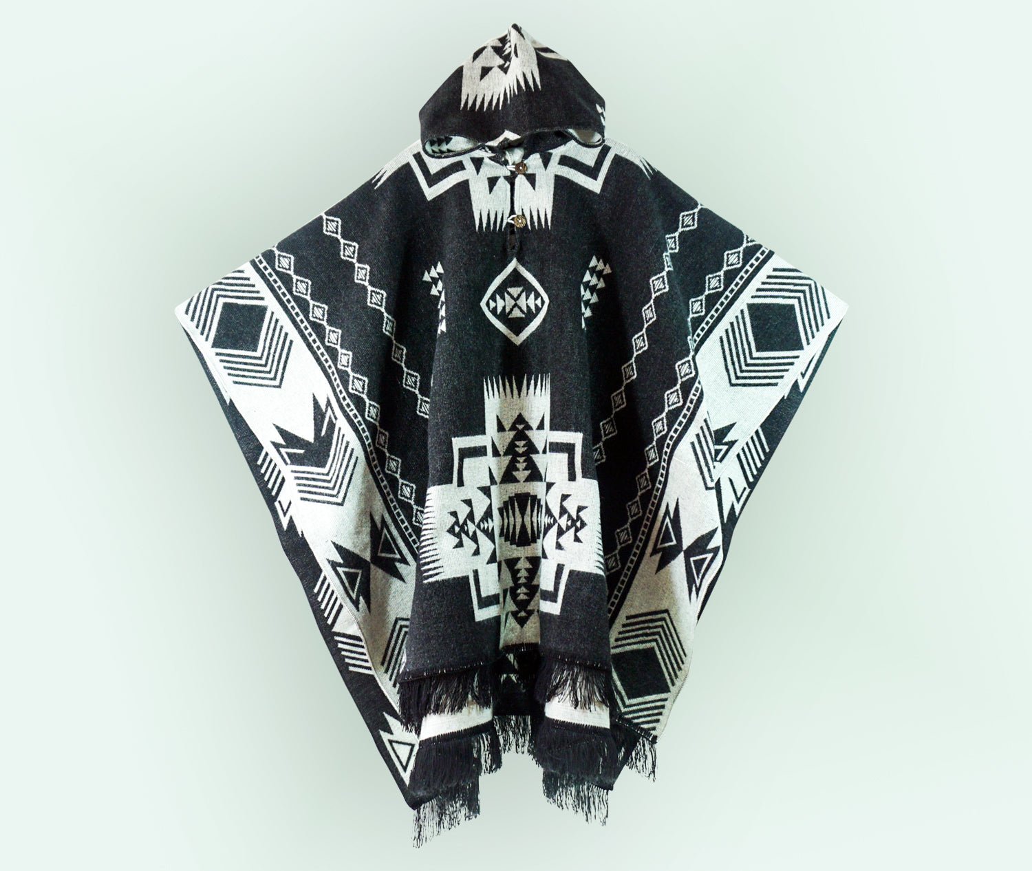 Poncho de Alpaca Artesanal – OTAVALO - Nina Toledo