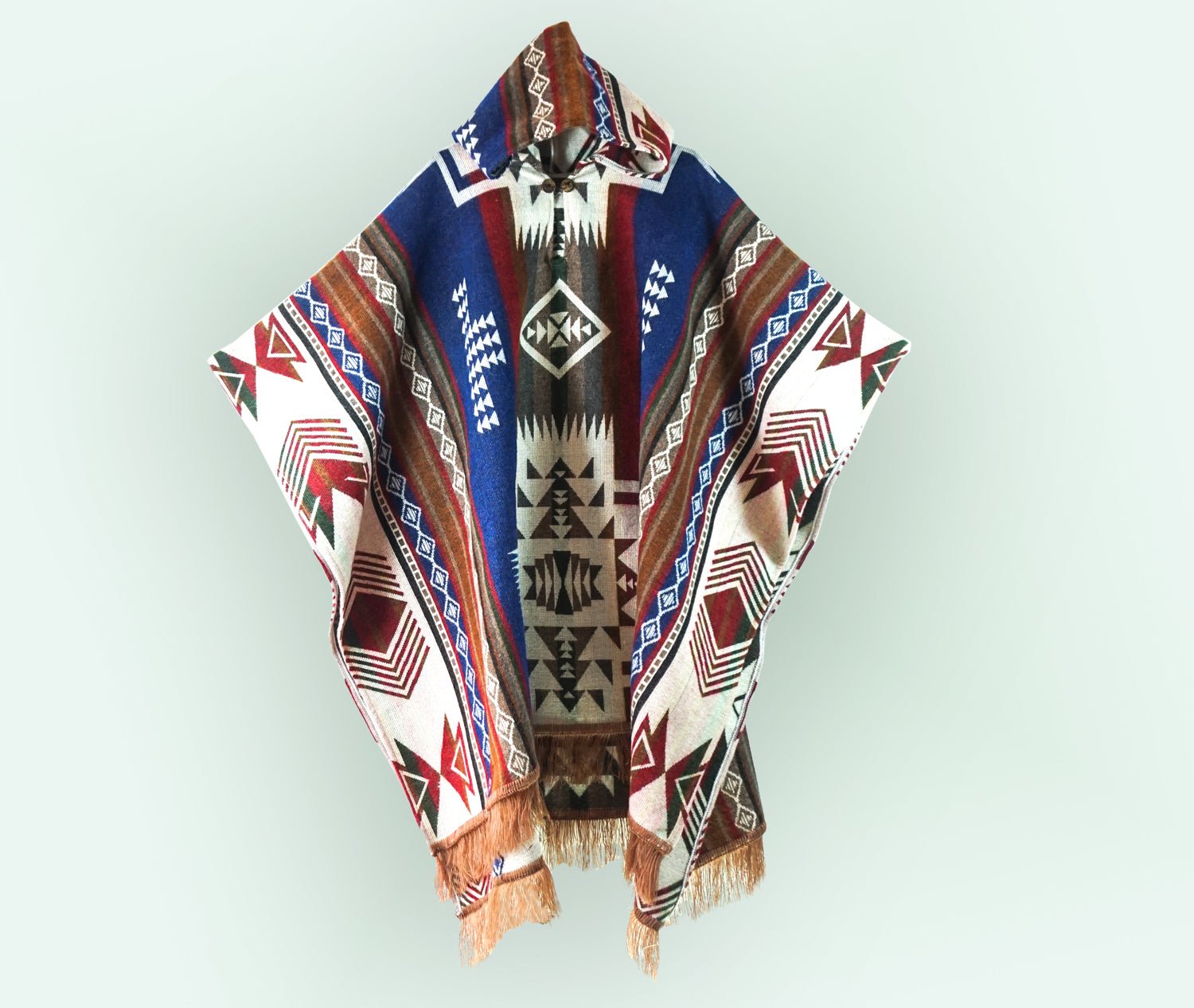 Poncho de Alpaca Artesanal – YAWAR - Nina Toledo