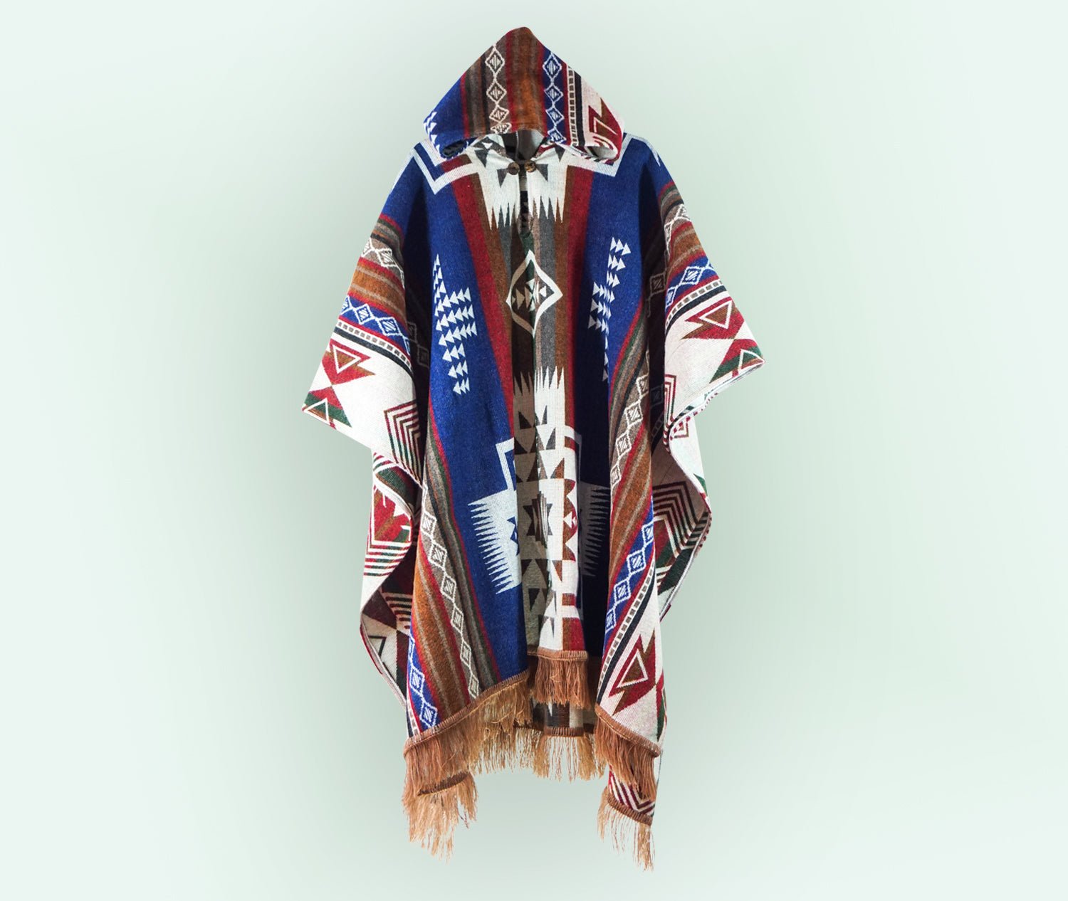 Poncho de Alpaca Artesanal – YAWAR - Nina Toledo