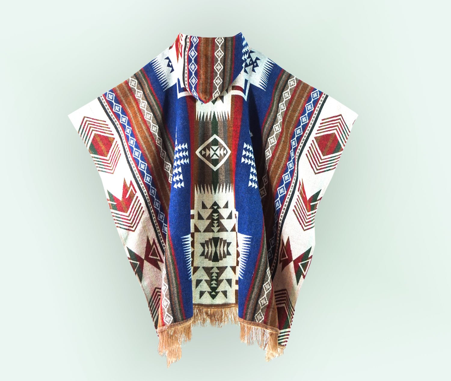 Poncho de Alpaca Artesanal – YAWAR - Nina Toledo