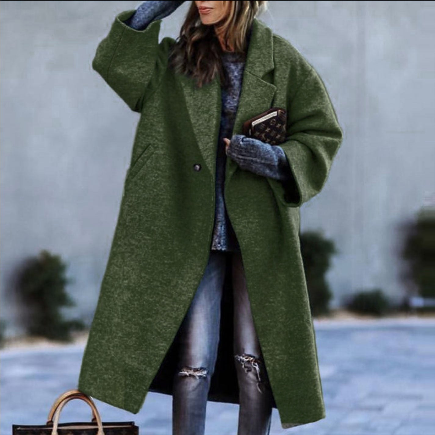 PATRIZIA – Abrigo de lana elegante para mujer