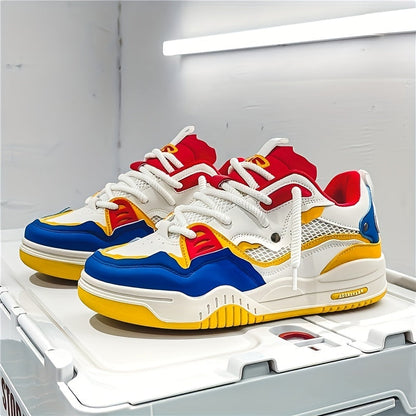 Zapatillas deportivas bajas para hombre con detalles en contraste – STRAVÉN