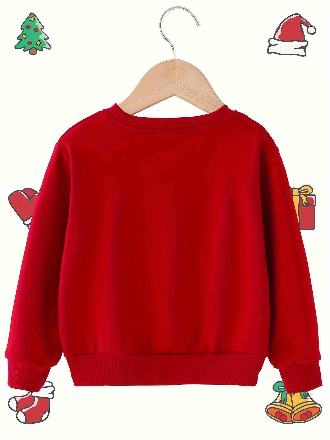 FELIX - Jersey navideño con estampado de árbol y máquinas para niño