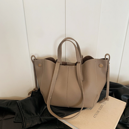 Bolso de hombro negro estilo vintage para mujer – VELMARÉ