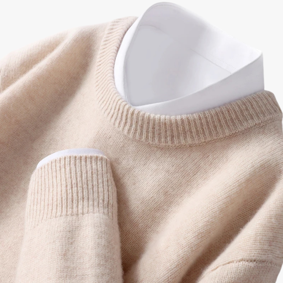 Suéter clásico de manga larga cómodo para hombre – URIAH