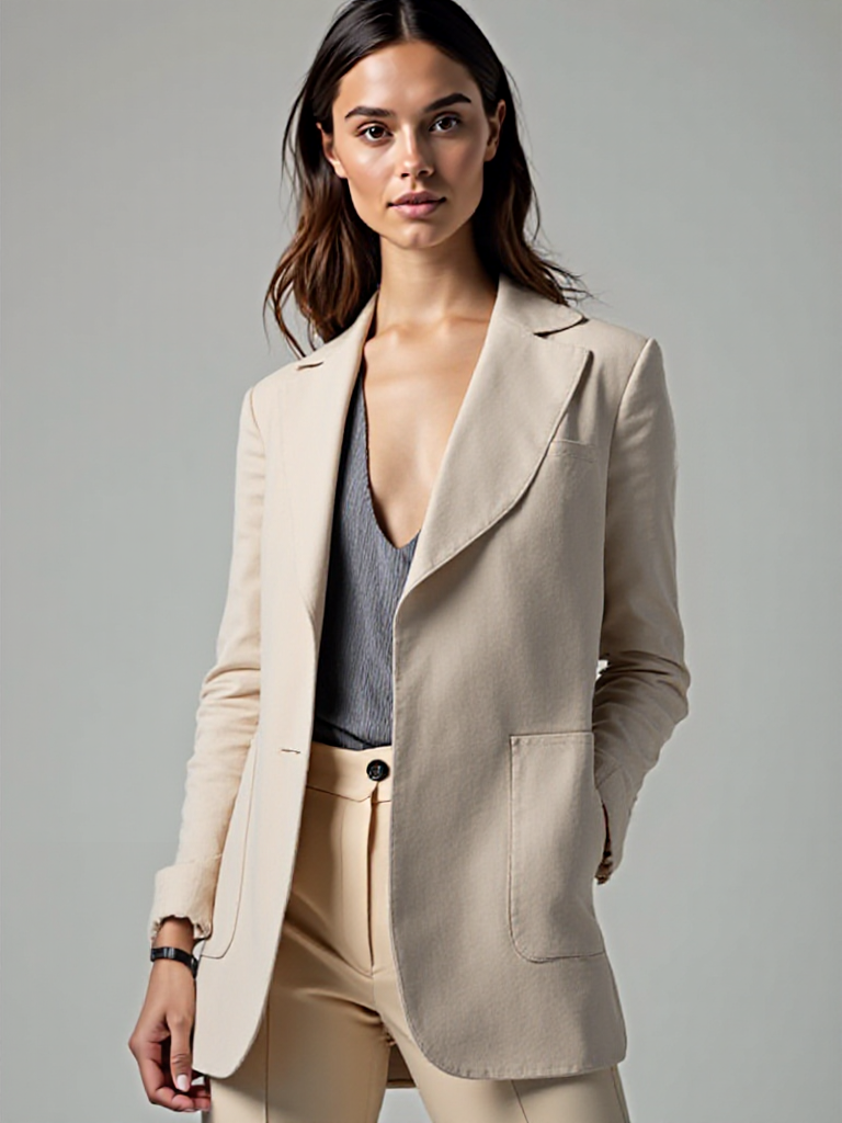 Blazer casual entallada para mujer – LAYDEN