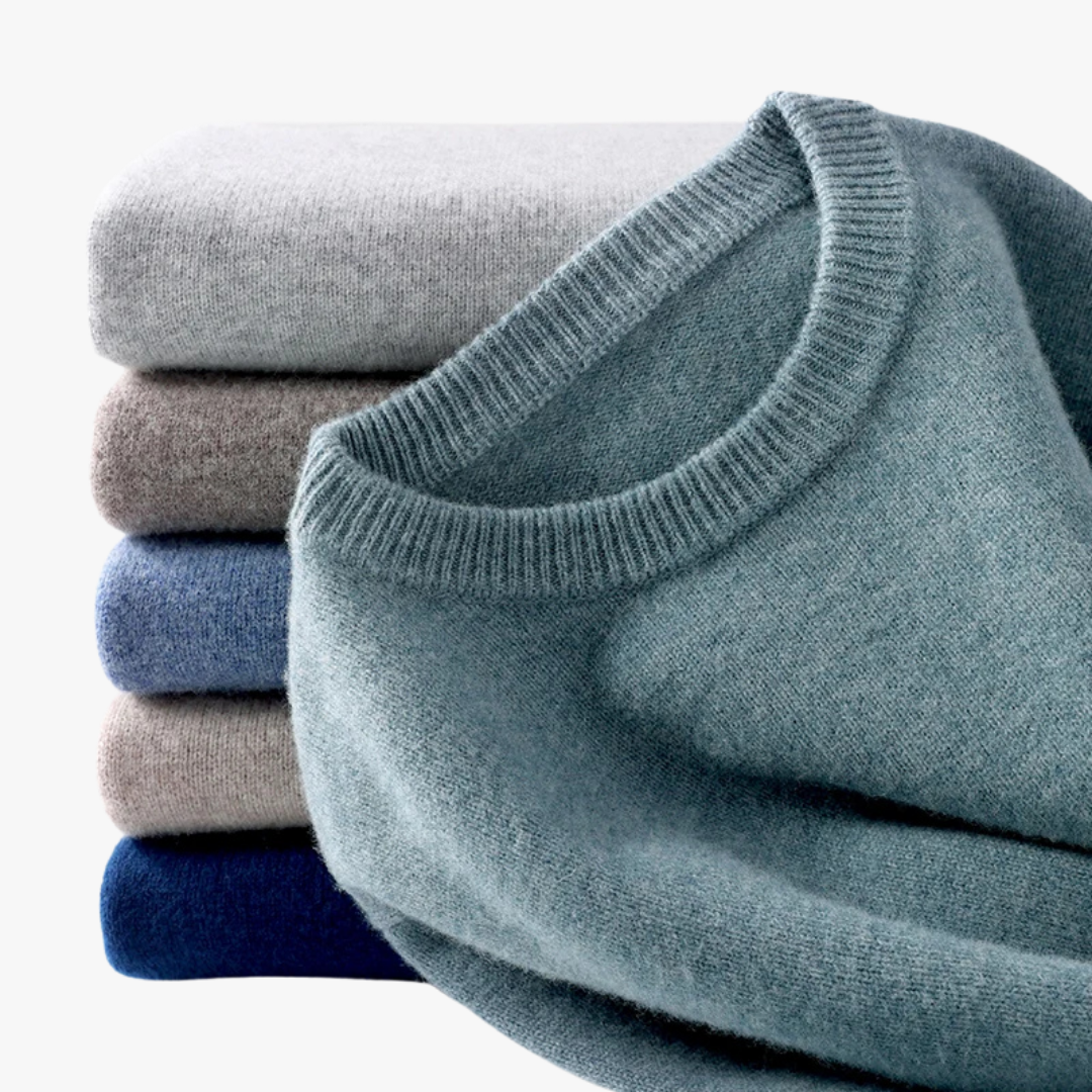 Suéter clásico de manga larga cómodo para hombre – URIAH