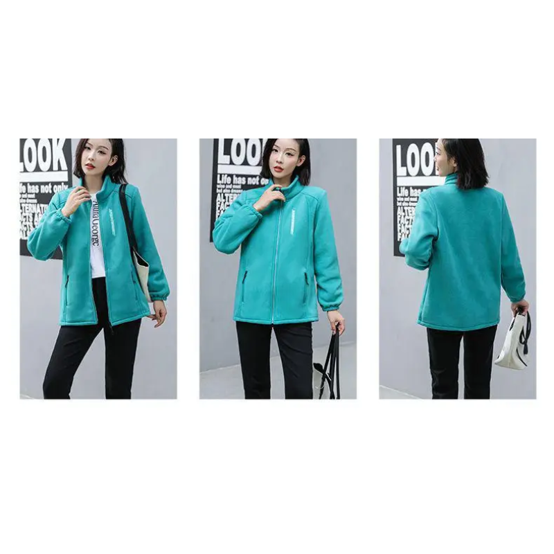 ALMA - Chaqueta ligera de exterior con cremallera para mujer