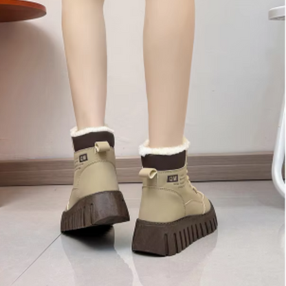 NAOMIE - Botas de invierno impermeables con forro suave para mujer