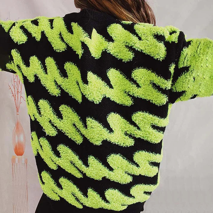 PAOLA – Suéter casual de punto holgado para mujer