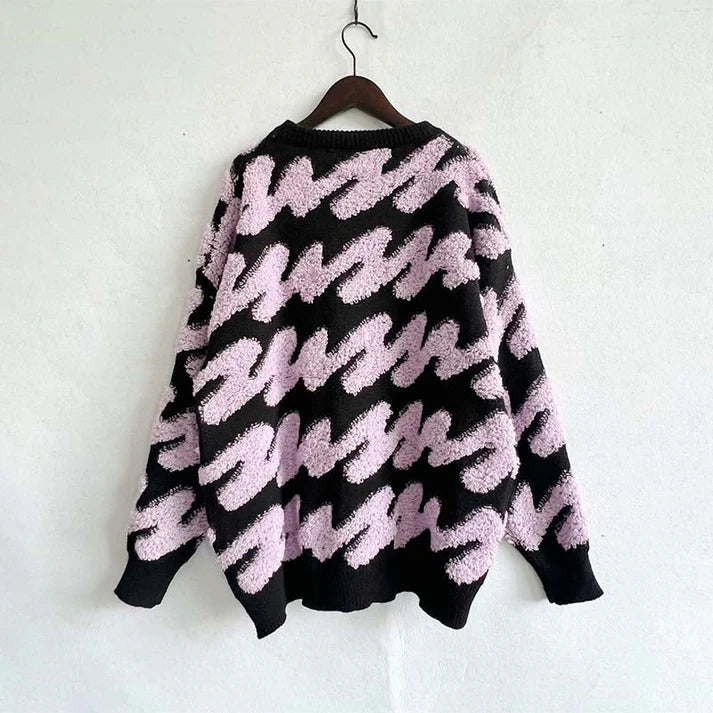 PAOLA – Suéter casual de punto holgado para mujer