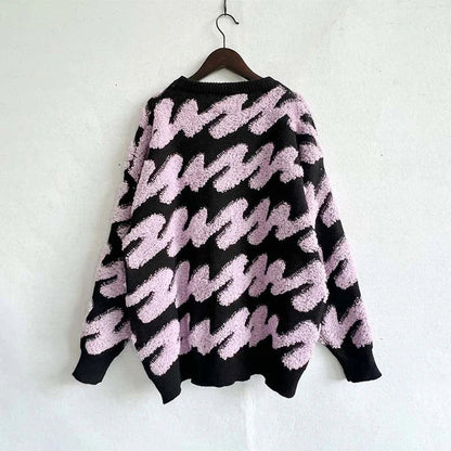 PAOLA – Suéter casual de punto holgado para mujer