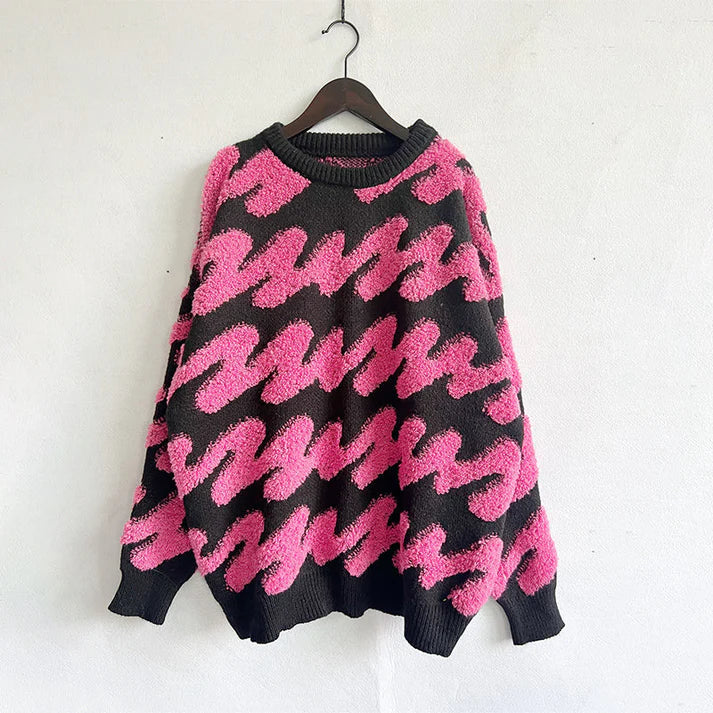 PAOLA – Suéter casual de punto holgado para mujer