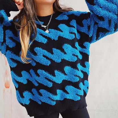 PAOLA – Suéter casual de punto holgado para mujer