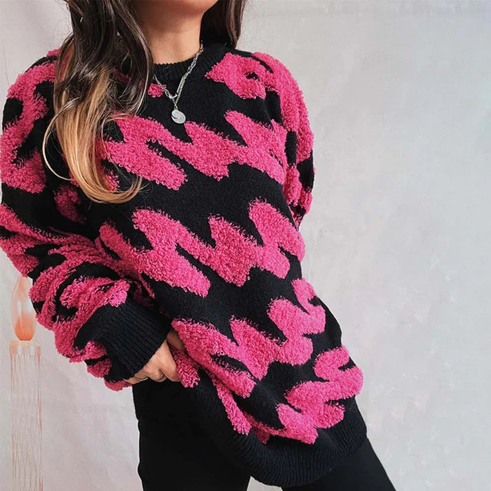 PAOLA – Suéter casual de punto holgado para mujer