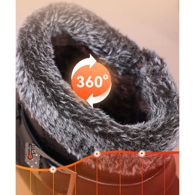 IRIS - Botines de mujer con suela gruesa