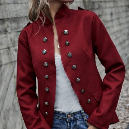 ELLEMIEKE - Elegante blazer de manga larga para mujeres