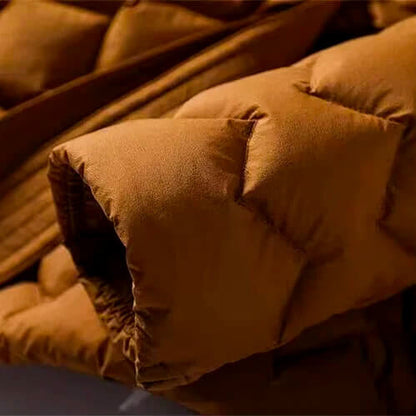 ISABELIA – Abrigo de invierno acolchado para mujer con cinturón ajustable