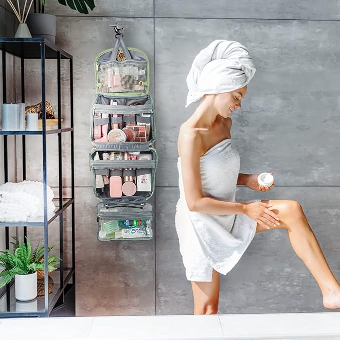 Organizador de cosméticos de viaje con diseño elegante – ELYSE