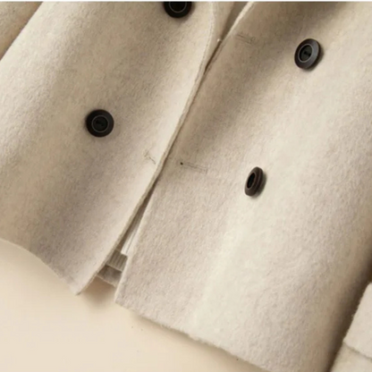 Chaqueta corta de lana con corte clásico para mujer – AIRLEA