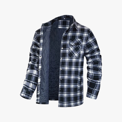 Camisa de franela térmica a cuadros para hombre – DAYTON