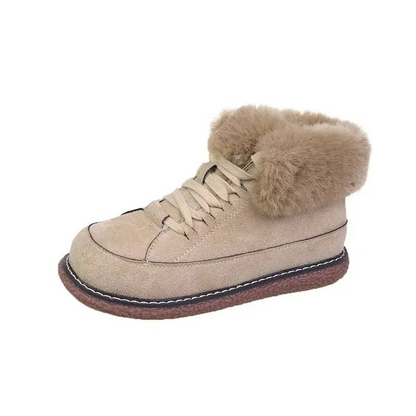 LYRA - Botas de invierno con forro de pelo y suela gruesa para mujer