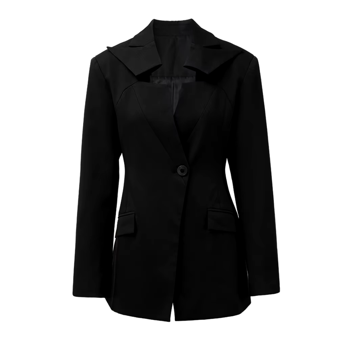 Blazer entallada de corte clásico para mujer – SHIENA
