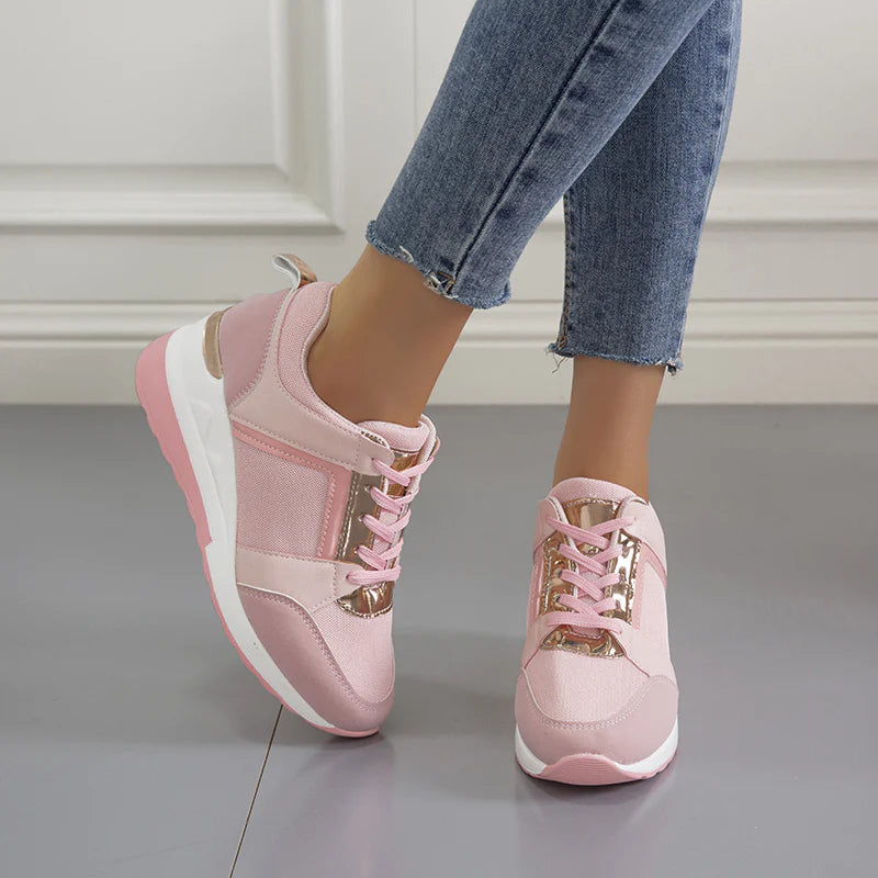 UrbanSoul Z-Step – Zapatillas de mujer cómodas con suela anatómica, apoyo total, estilo urbano