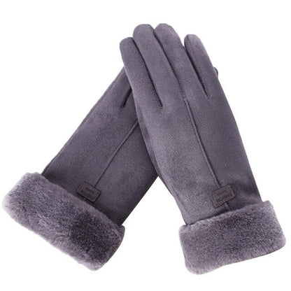LILAC – Guantes de invierno cómodos y compatibles con pantalla táctil para mujer