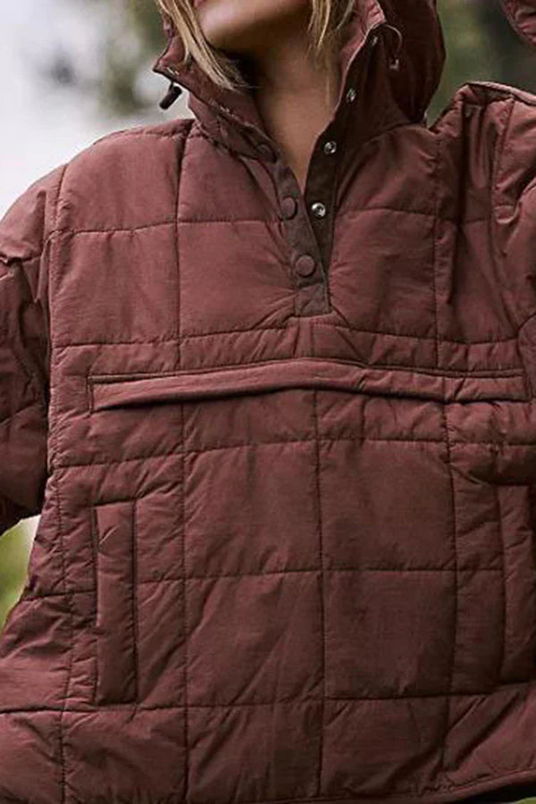 EMMA - Suéter acogedor con capucha y bolsillos para mujer