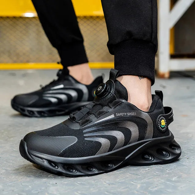 Zapatos de seguridad impermeables y transpirables para trabajo profesional – SECURESTEP X1