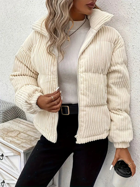 GRETA - Abrigo térmico con cremallera para mujer